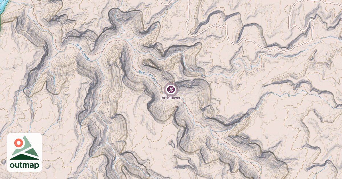 Map of Arch Tower