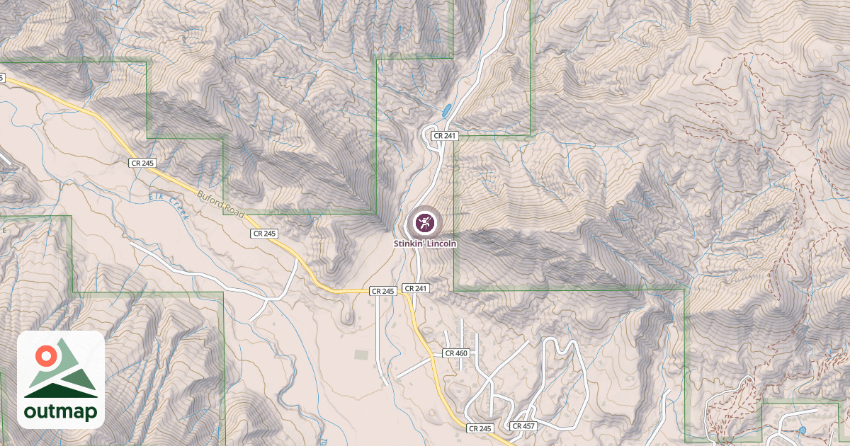 Map of Stinkin' Lincoln