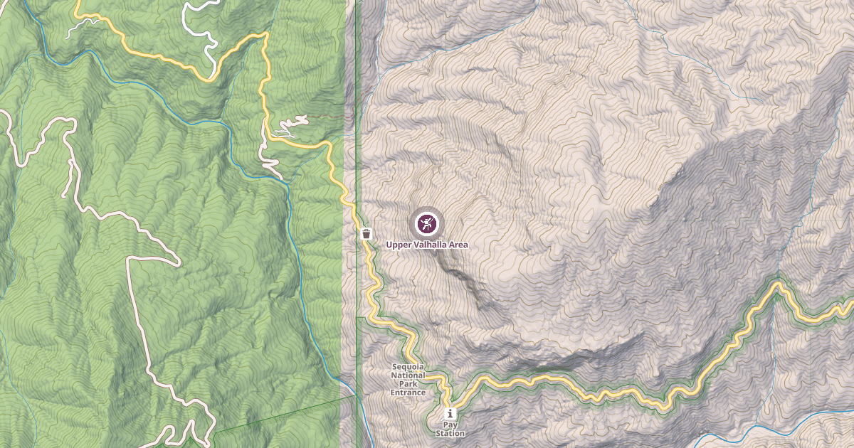Map preview of Upper Valhalla Area