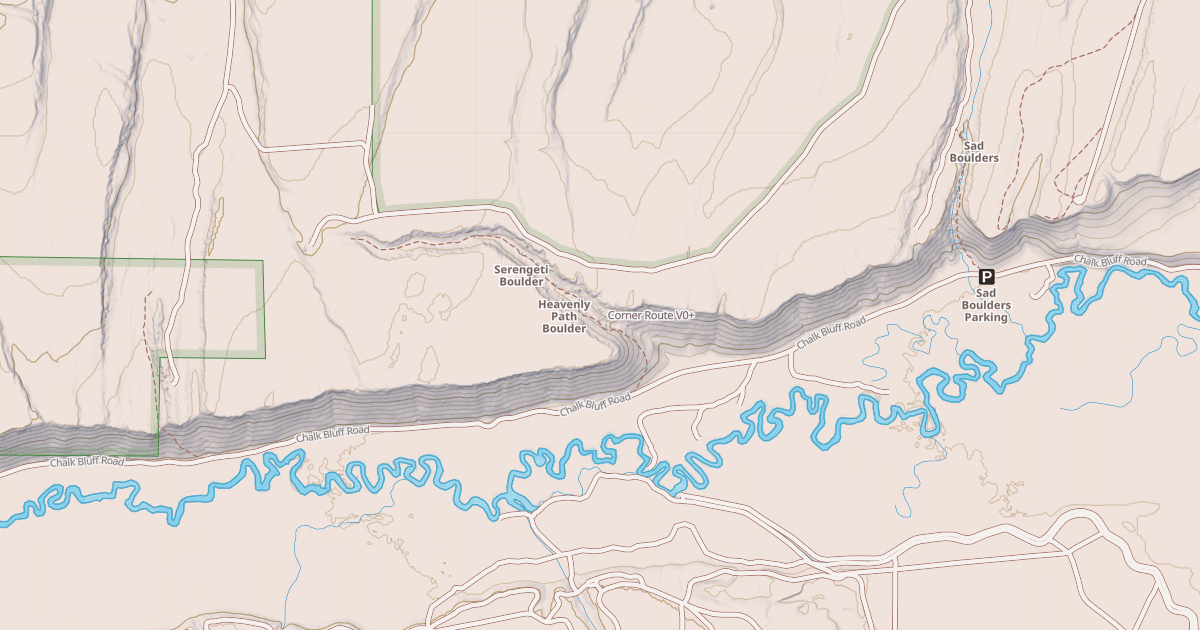 Map preview of Corner Route