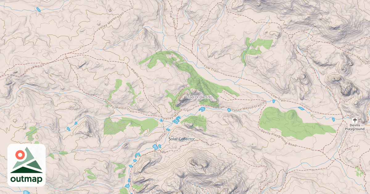 Map of Tool Or Die