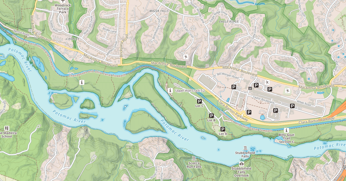 Map preview of Upper Wall Crack