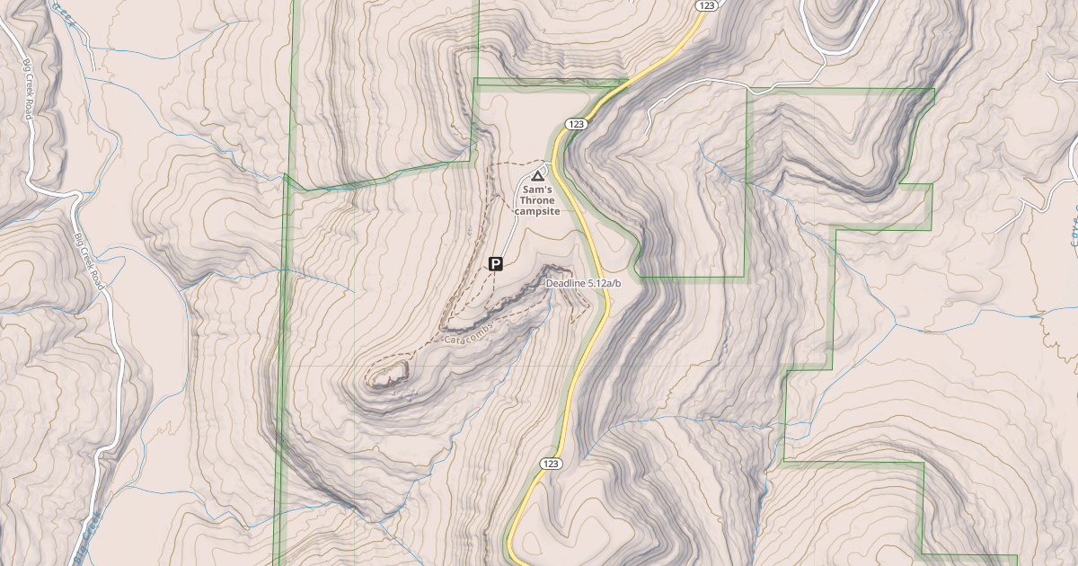Map preview of Deadline