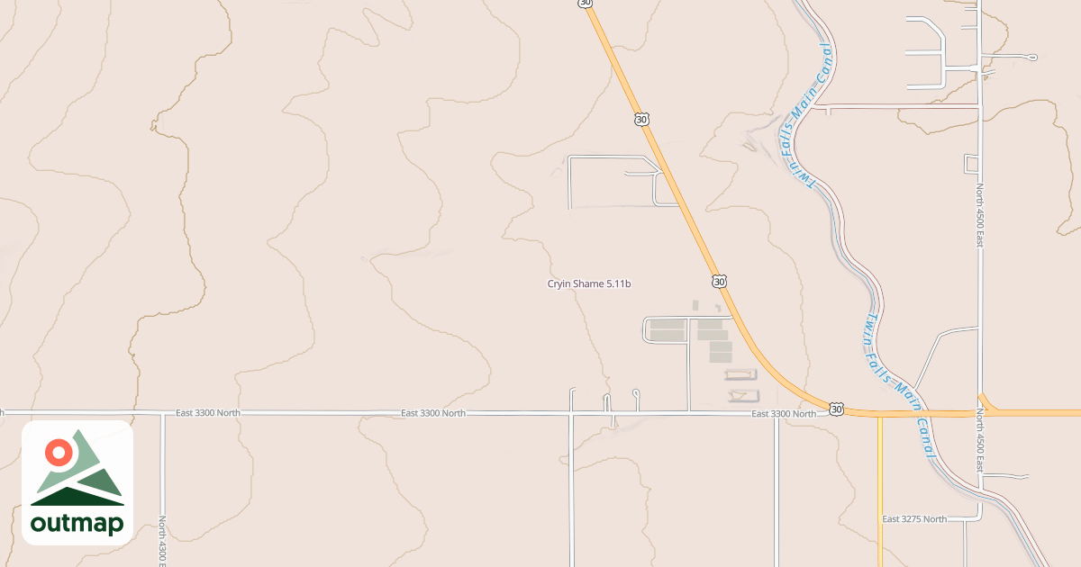 Map of Cryin Shame