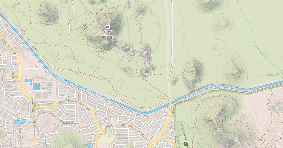 Map preview of Hepatitis A