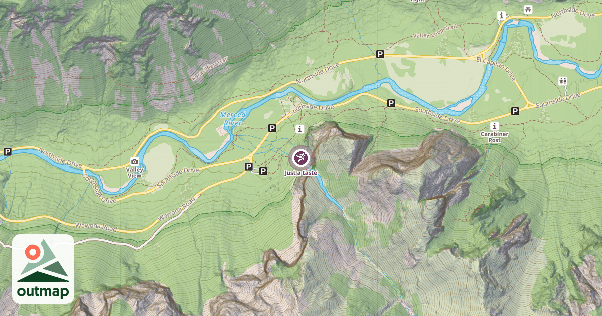 Map of Just a taste