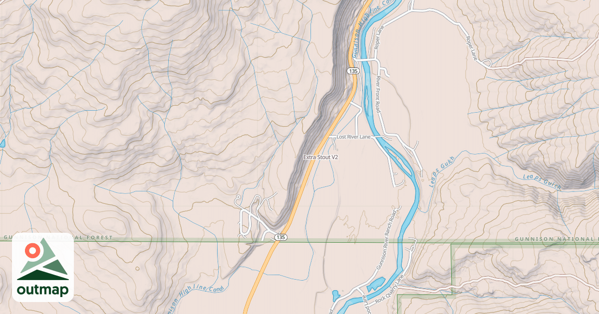 Map of Extra Stout