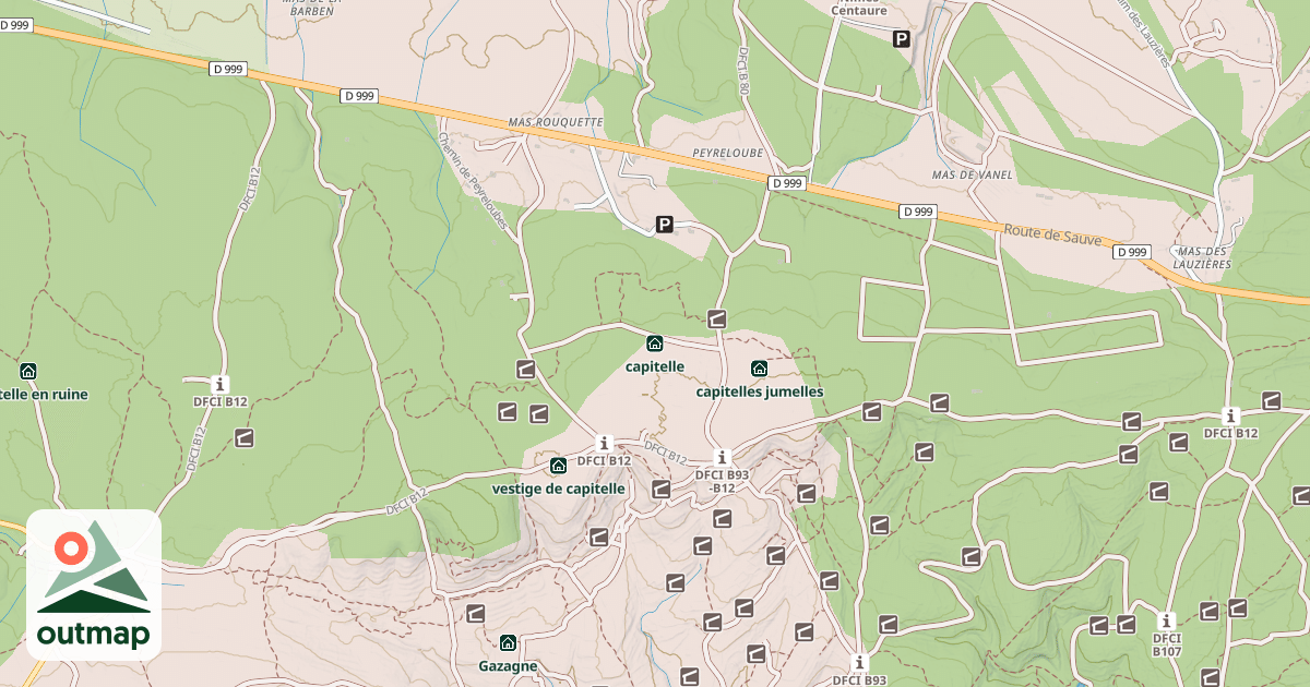 Map of capitelle