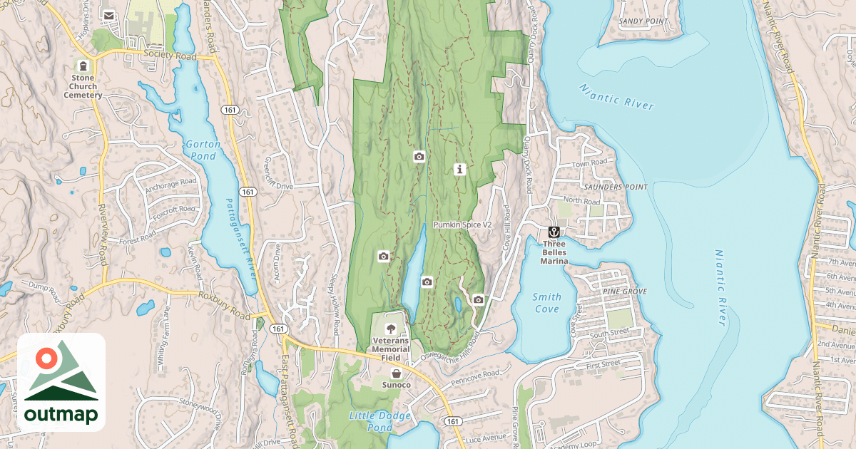 Map of Pumkin Spice