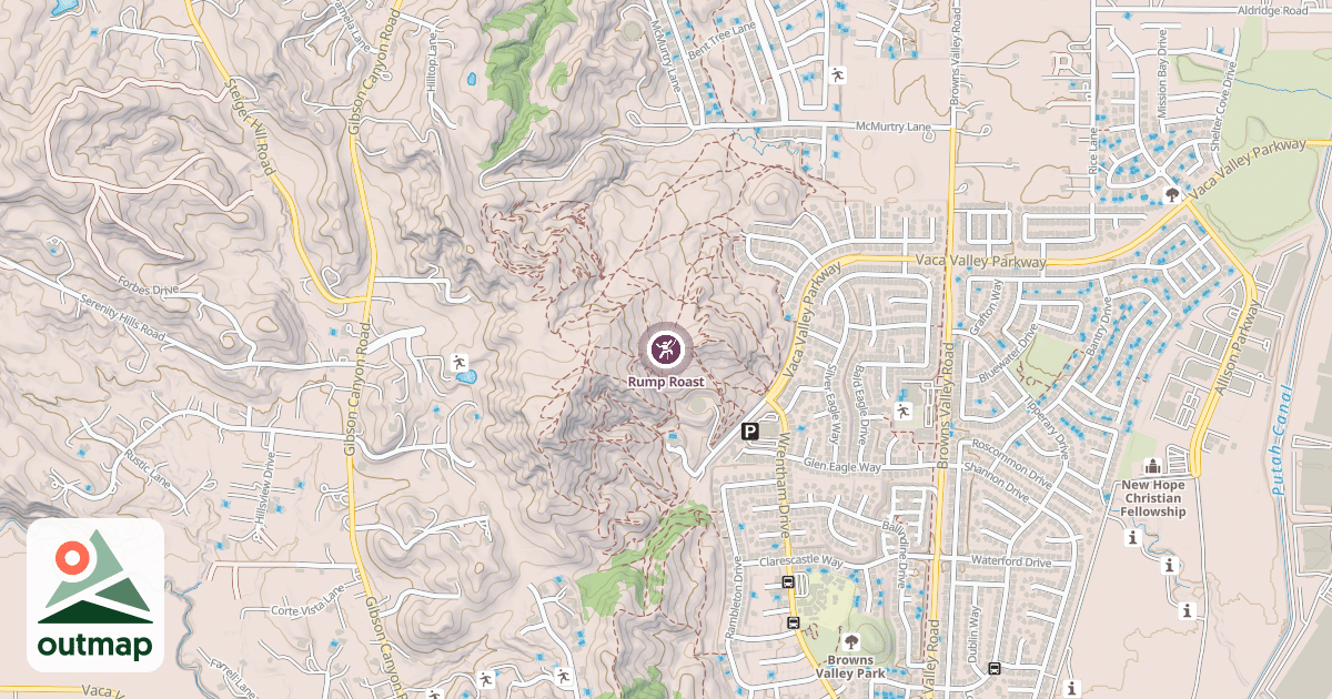 Map of Rump Roast