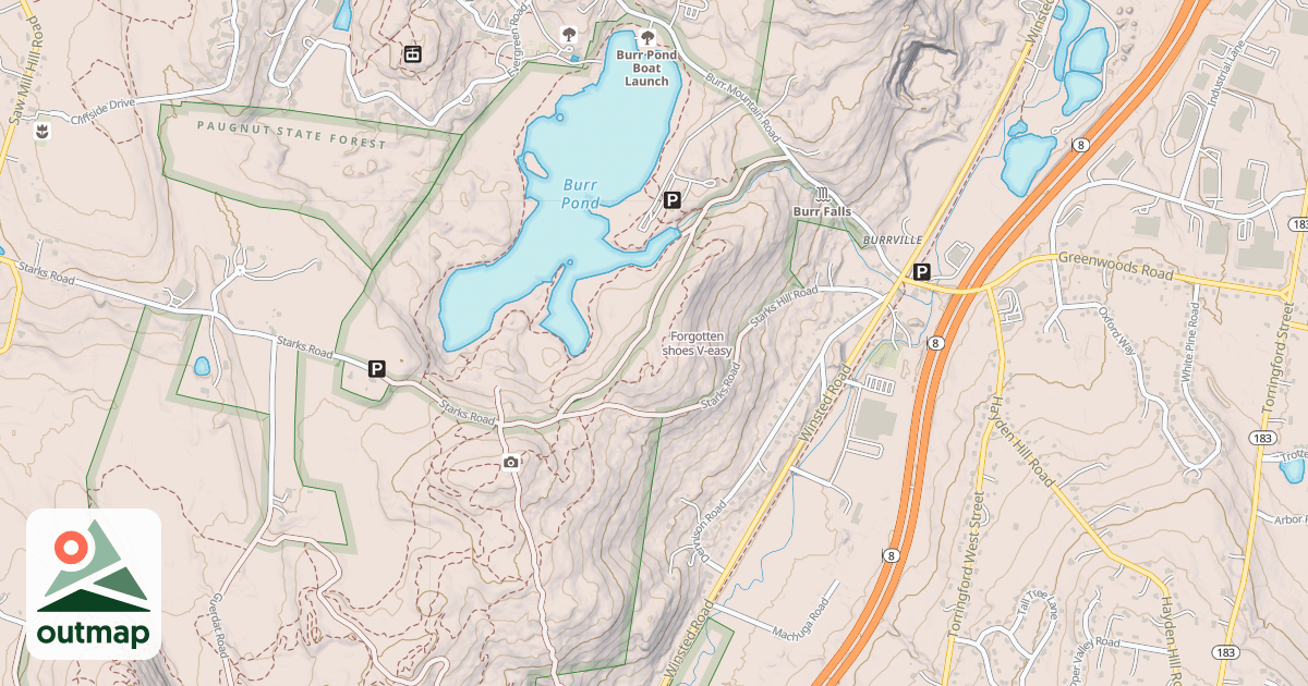 Map of Forgotten shoes
