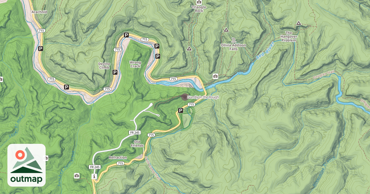 Map of Gumby in the Rough