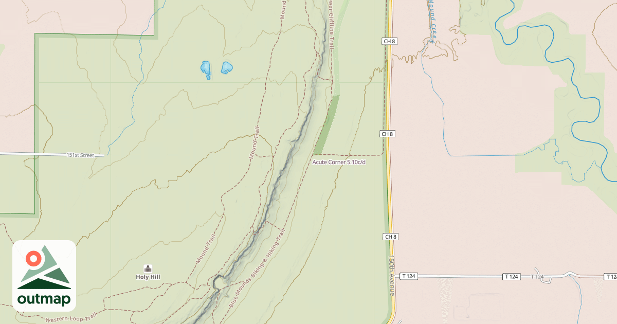 Map of Acute Corner