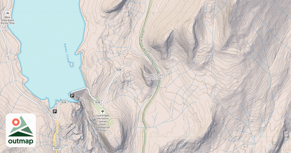Map of Reach for the Sky