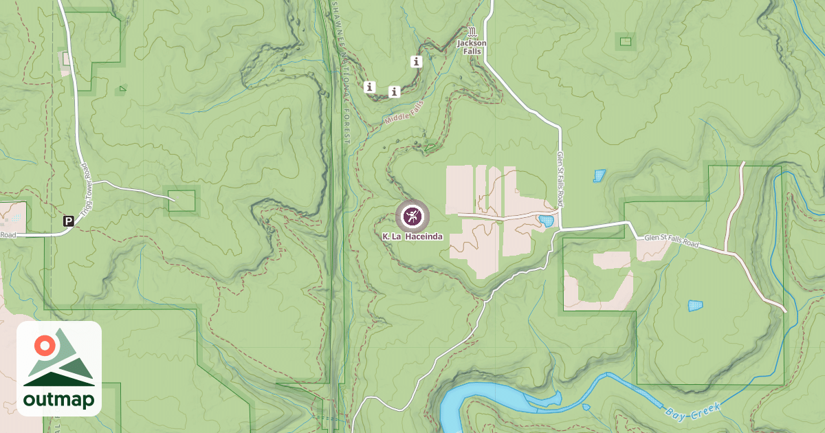 Map of K. La  Haceinda