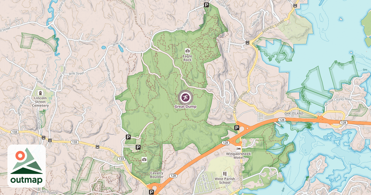 Map of Great Dump