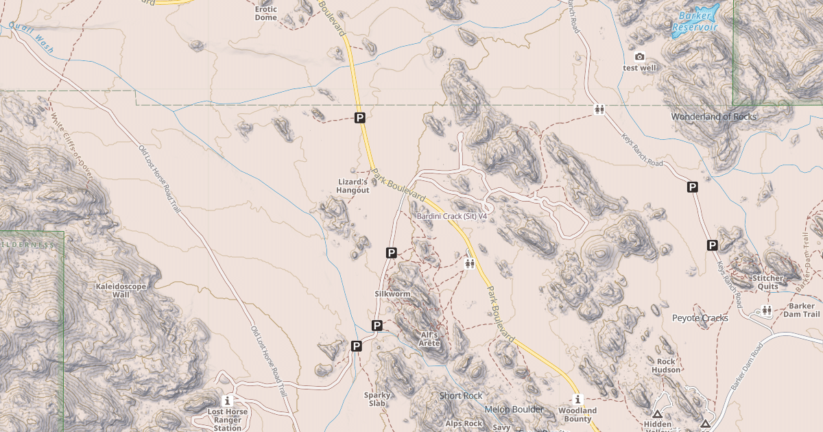 Map preview of Bardini Crack (Sit)
