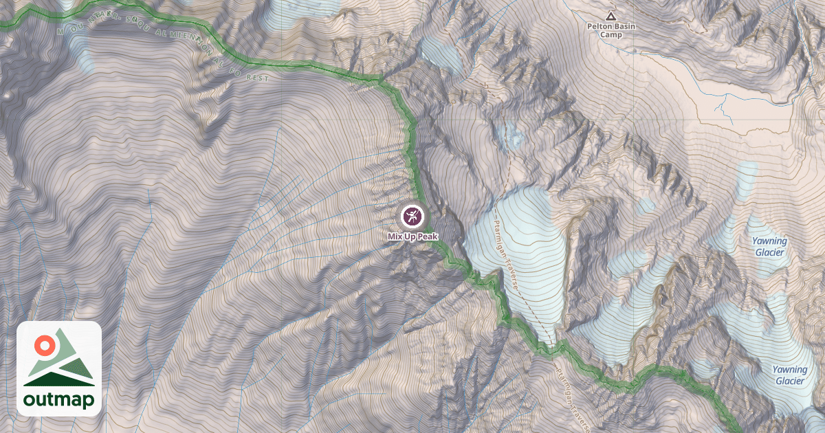 Map of Mix Up Peak