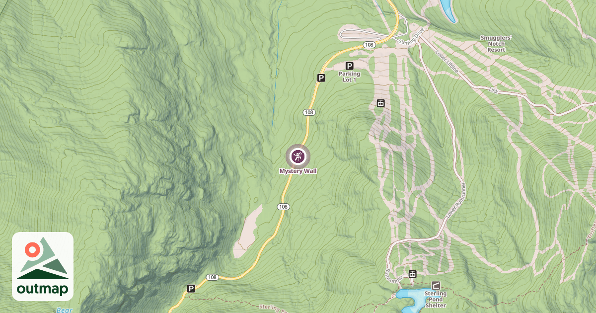 Map of Mystery Wall