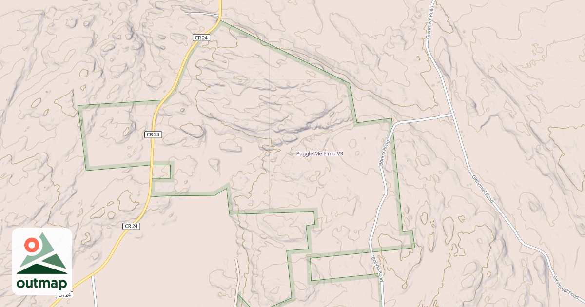 Map of Puggle Me Elmo