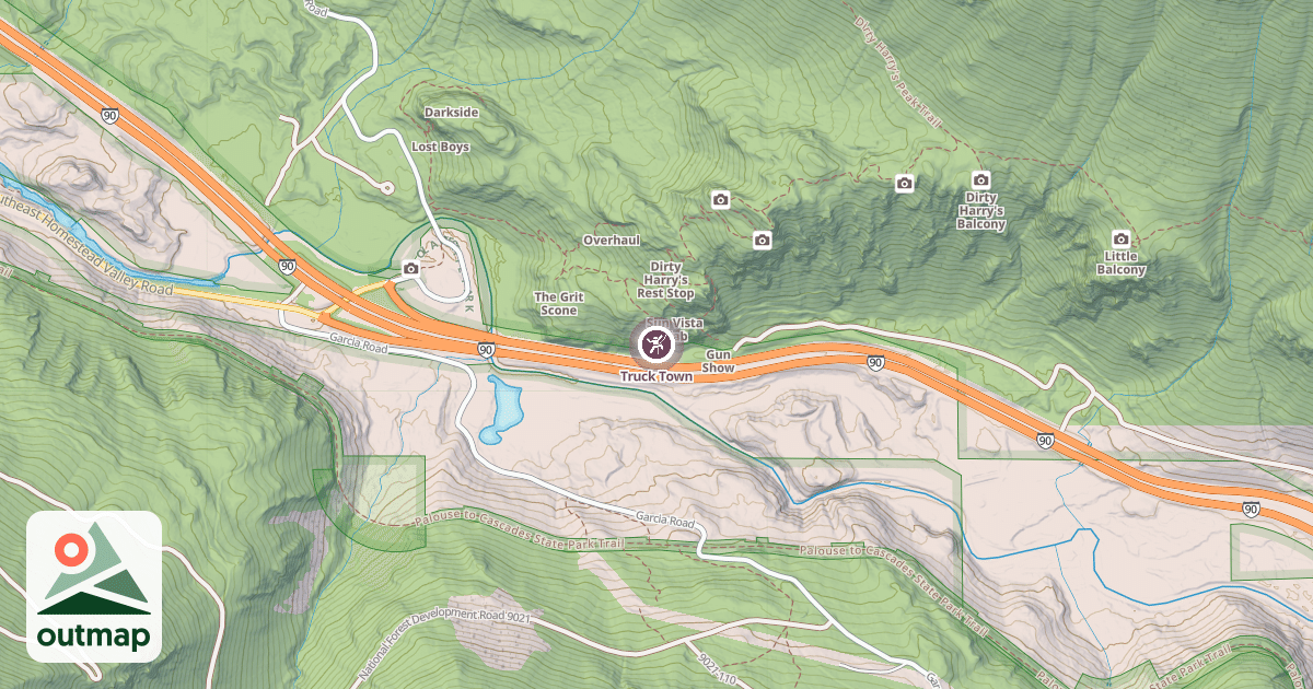 Map of Truck Town