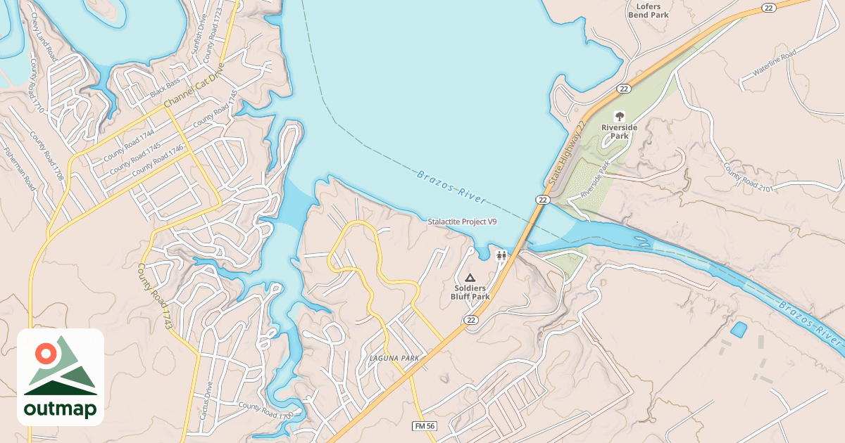 Map of Stalactite Project