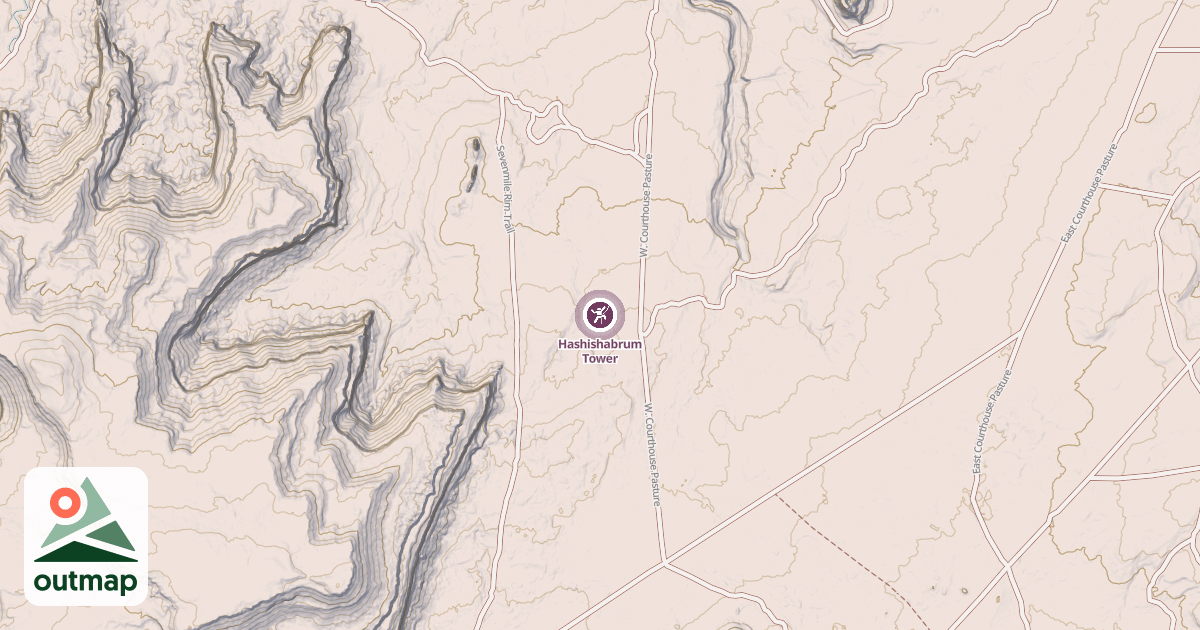 Map of Hashishabrum Tower