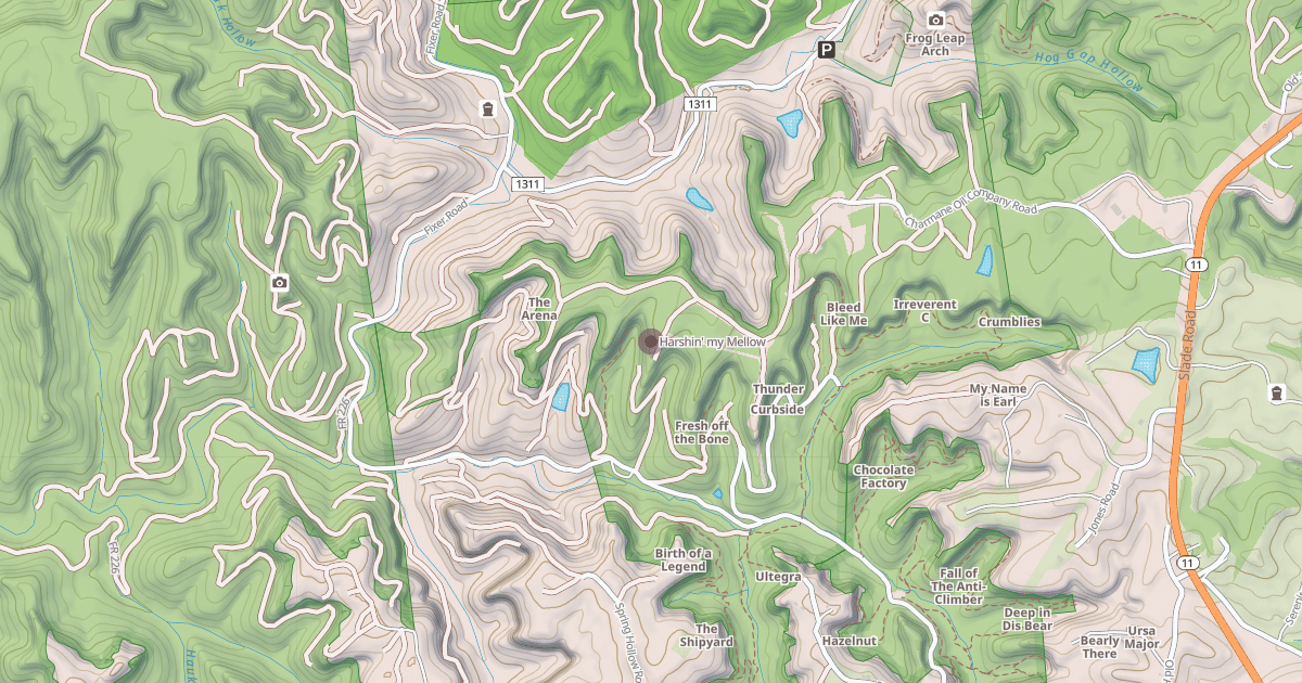 Map preview of Harshin' my Mellow