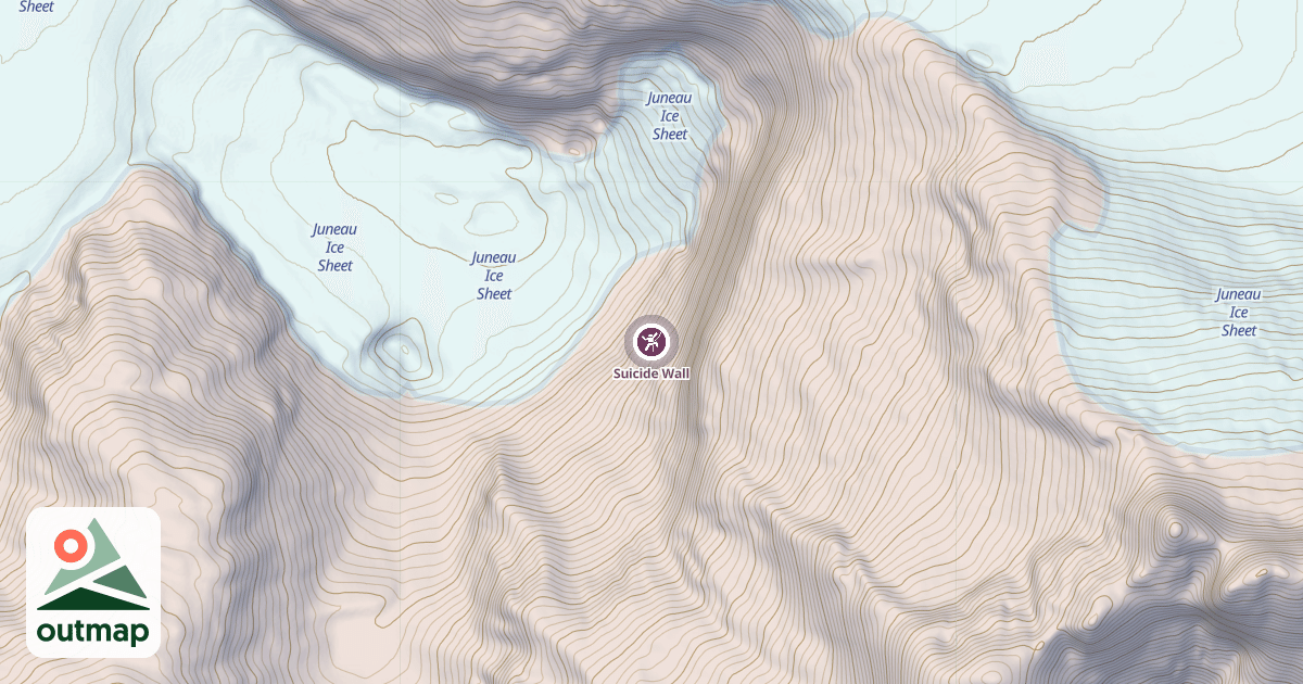 Map of Suicide Wall