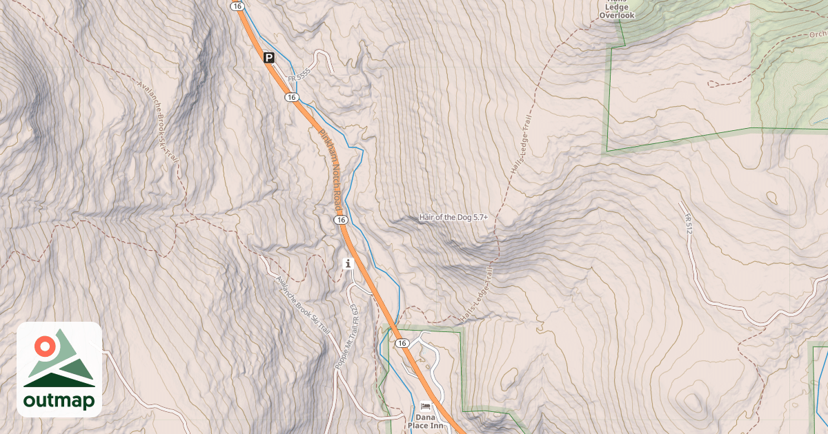 Map of Hair of the Dog