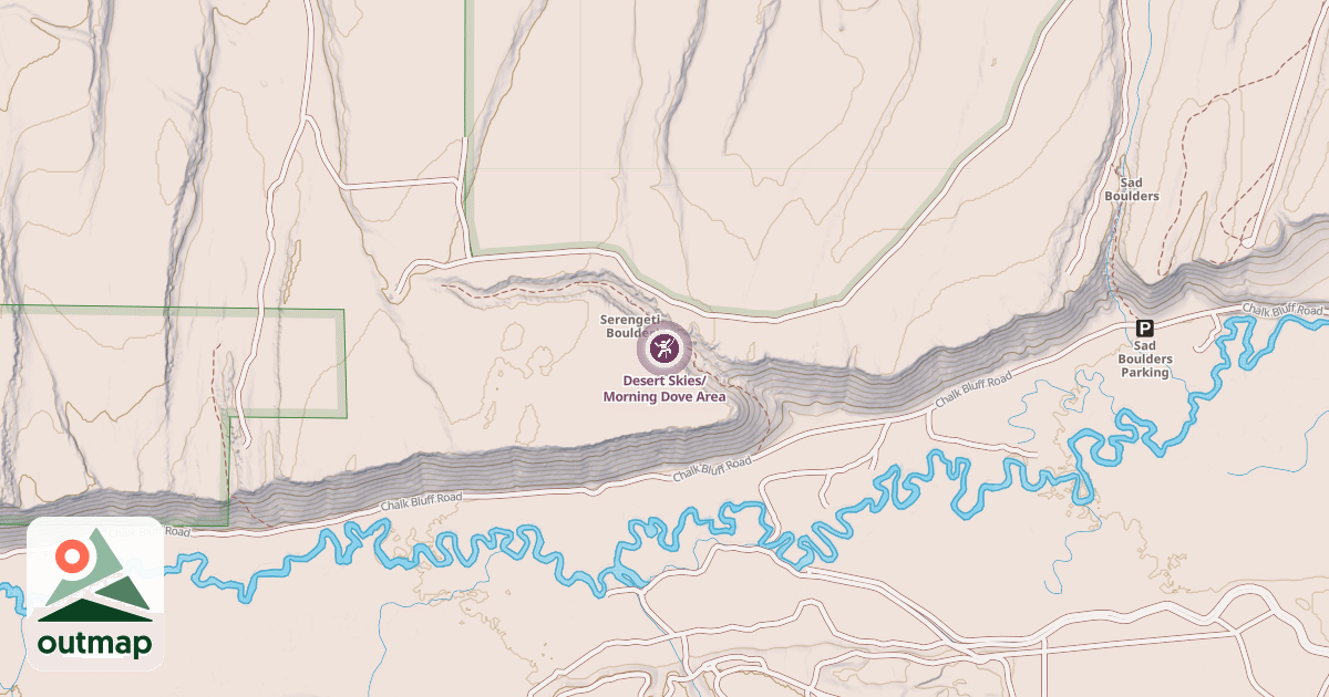 Map of Desert Skies/Morning Dove Area