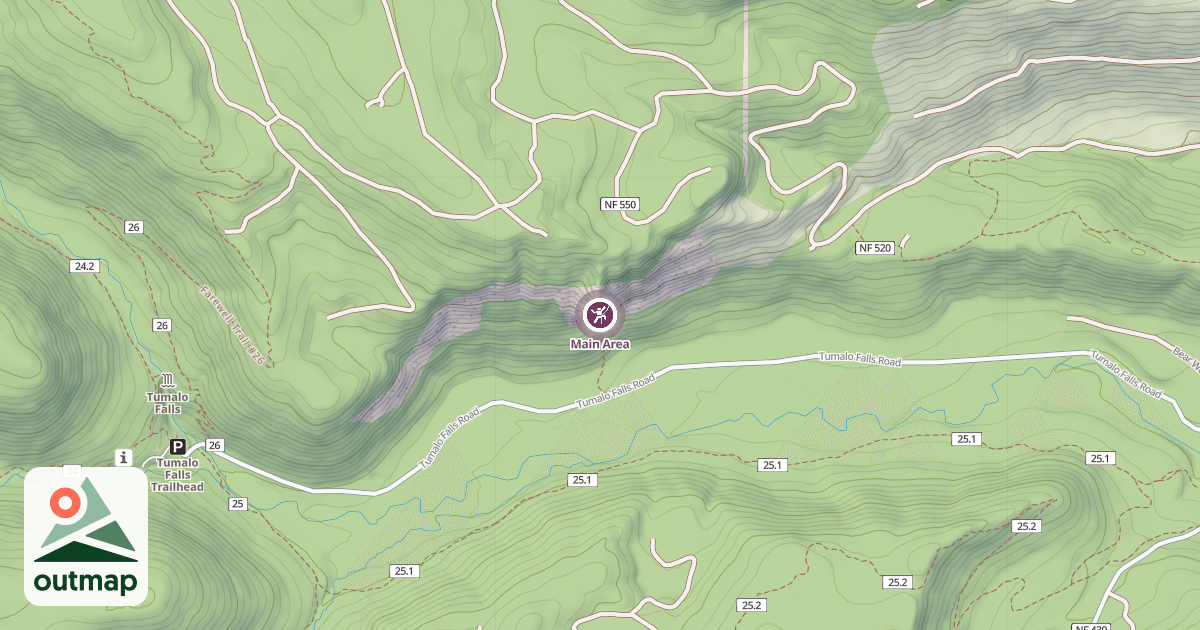 Map of Main Area