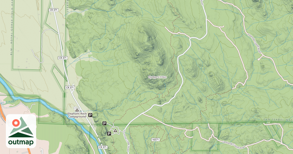 Map of Fly Bye