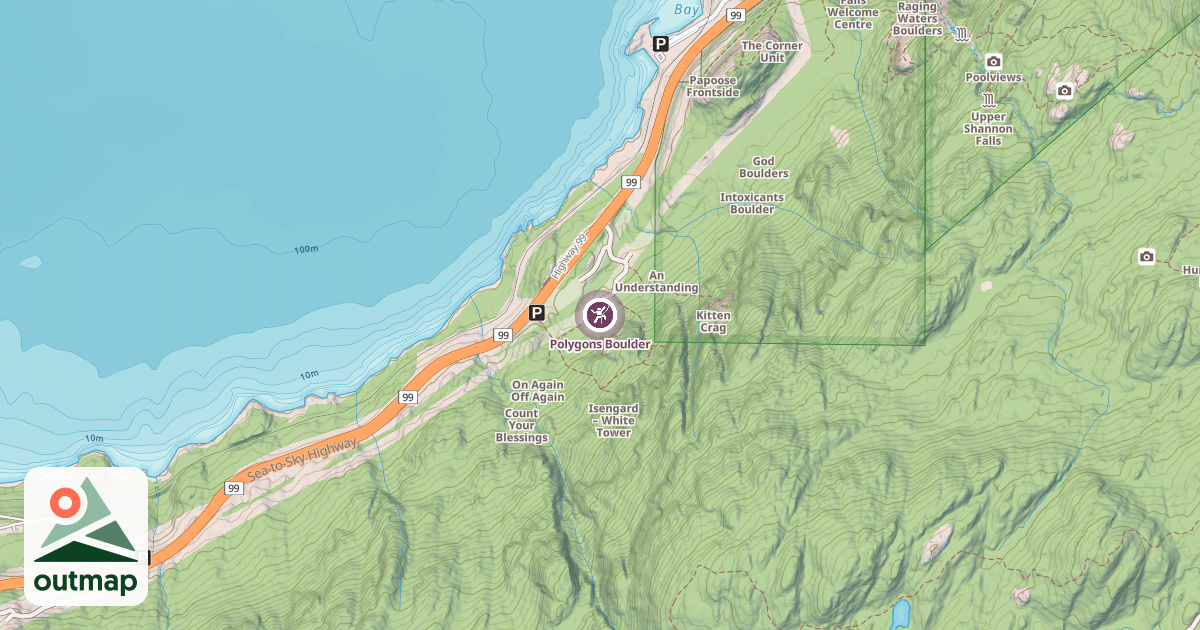 Map of Polygons Boulder