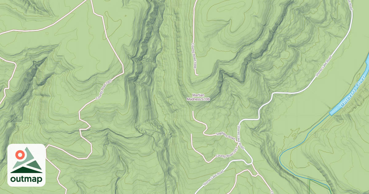 Map of Martian Madness