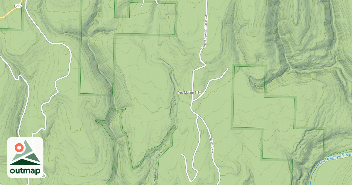 Map of Yes Ma'am