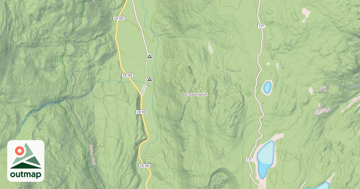 Map of Bat Outta Hell