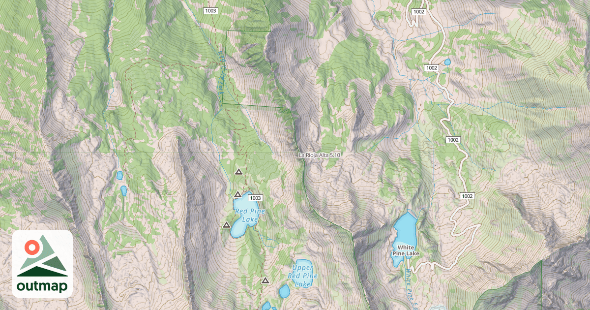 Map of La Rioja Alta