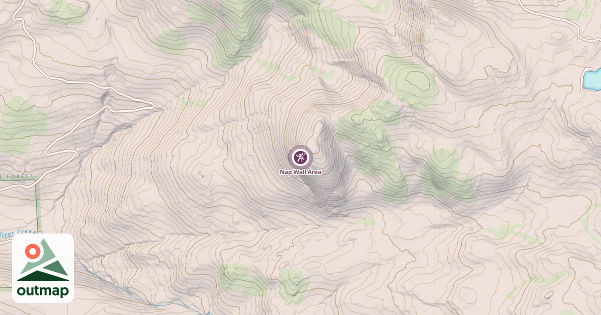 Map of Nap Wall Area