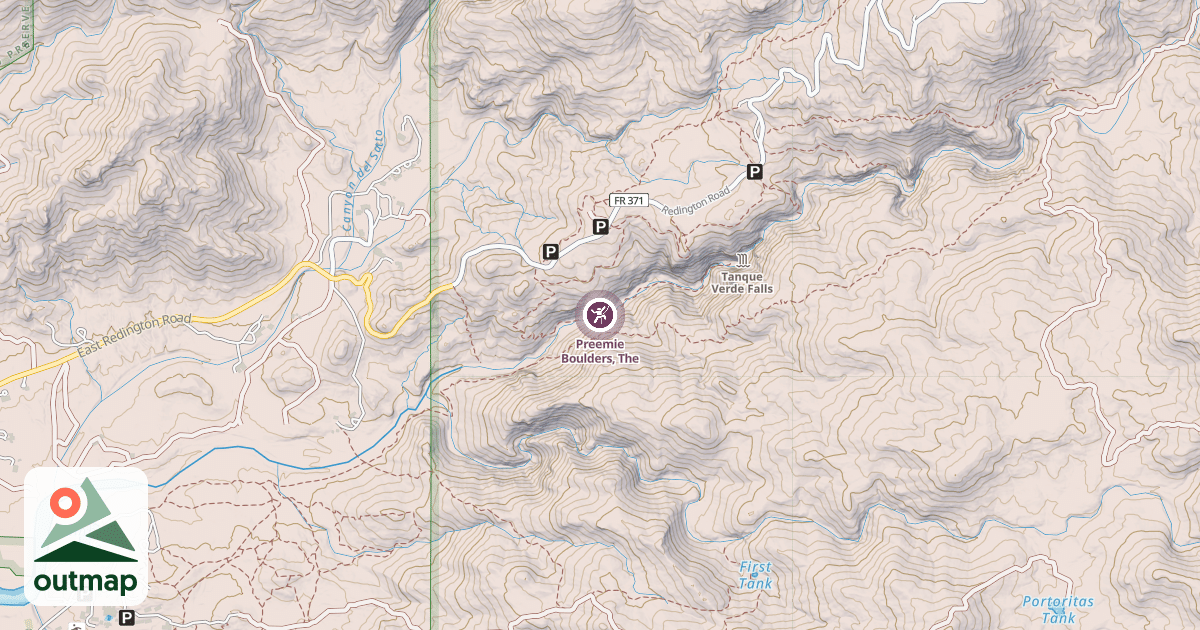 Map of Preemie Boulders, The