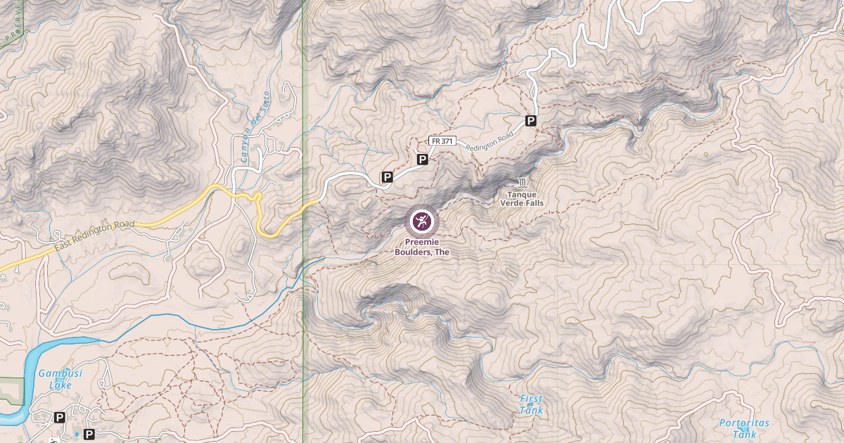 Map preview of Preemie Boulders, The
