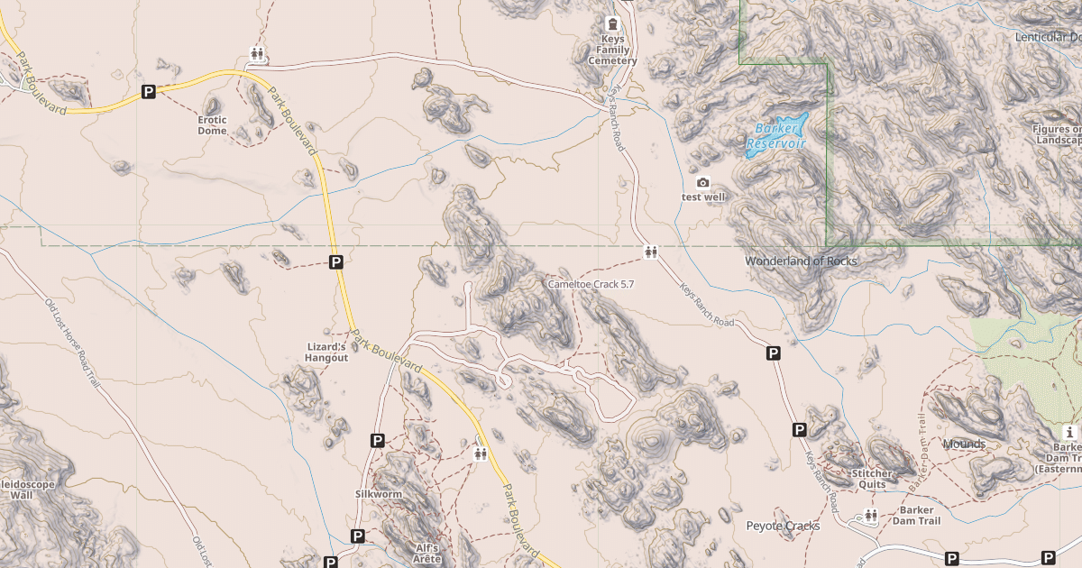 Map preview of Cameltoe Crack