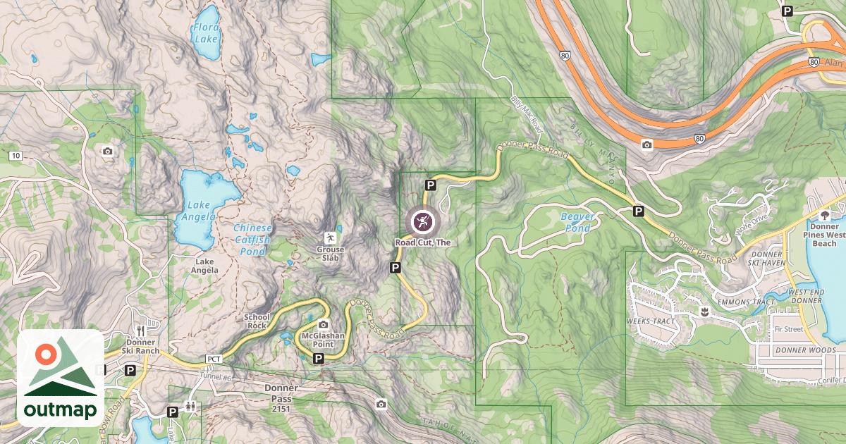 Map of Road Cut, The