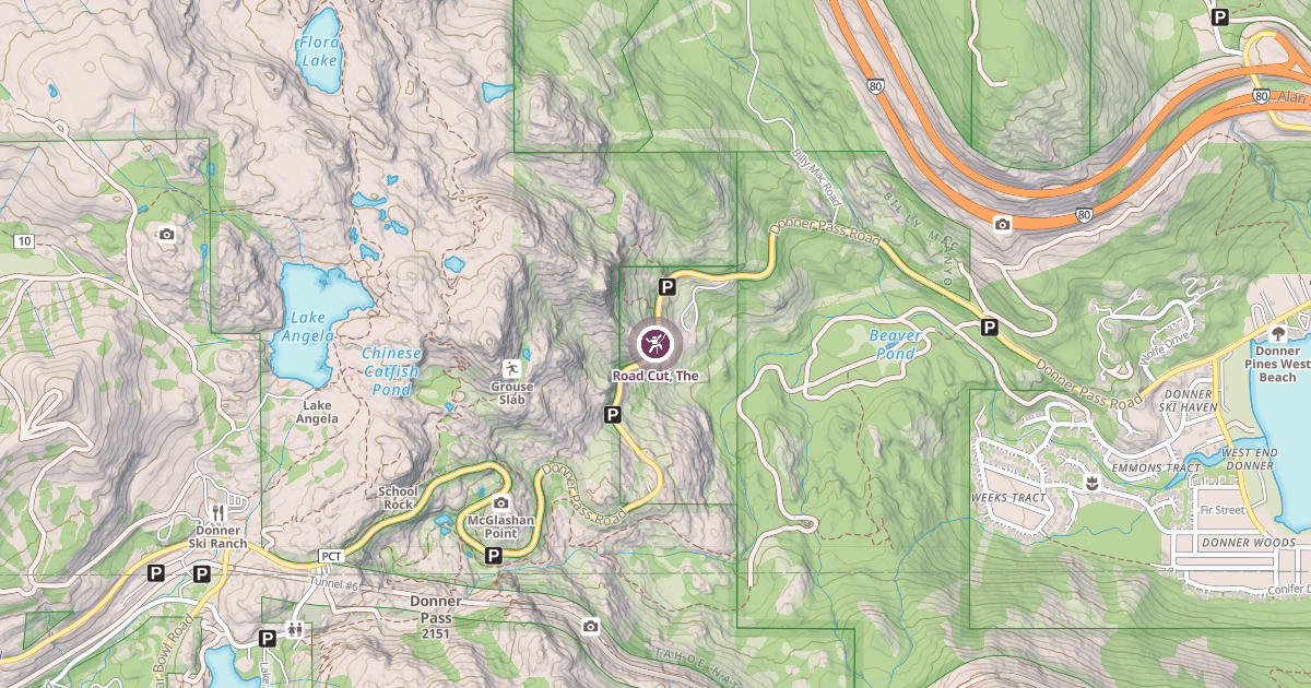 Map preview of Road Cut, The