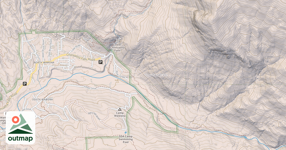 Map of " Chu-cha-nah"