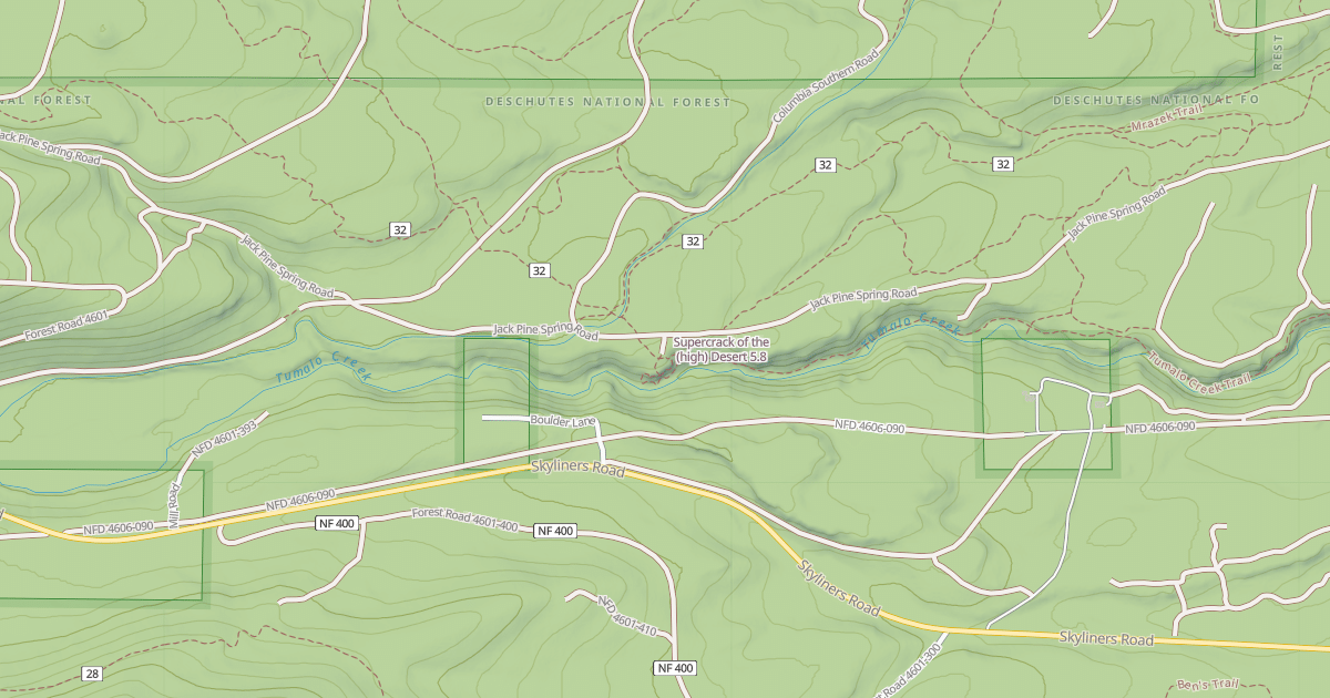 Map preview of Supercrack of the (high) Desert