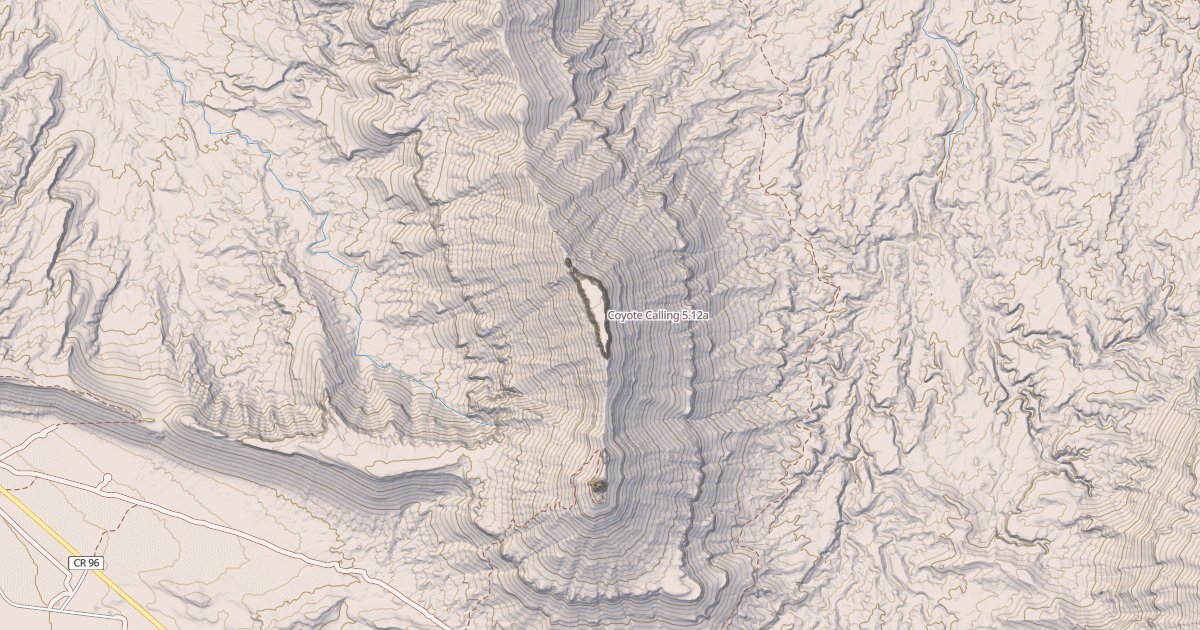 Map preview of Coyote Calling