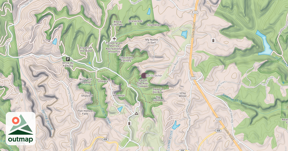 Map of Ball Scratcher