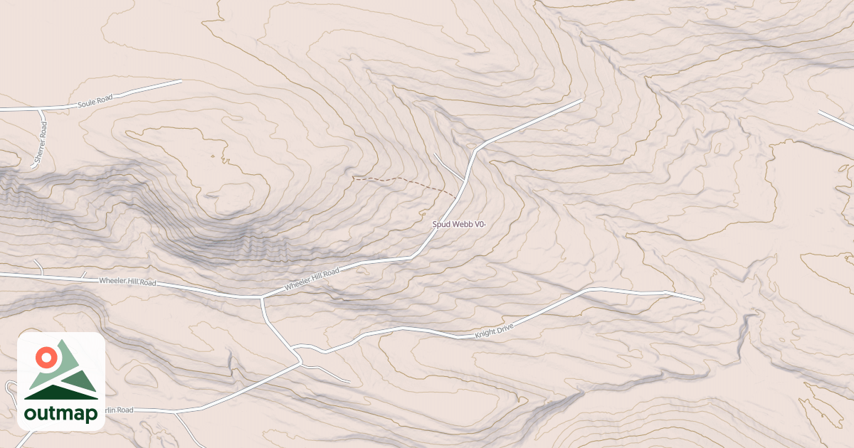 Map of Spud Webb