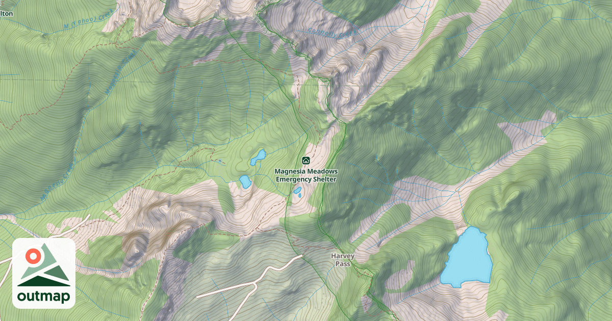 Map of Magnesia Meadows Emergency Shelter